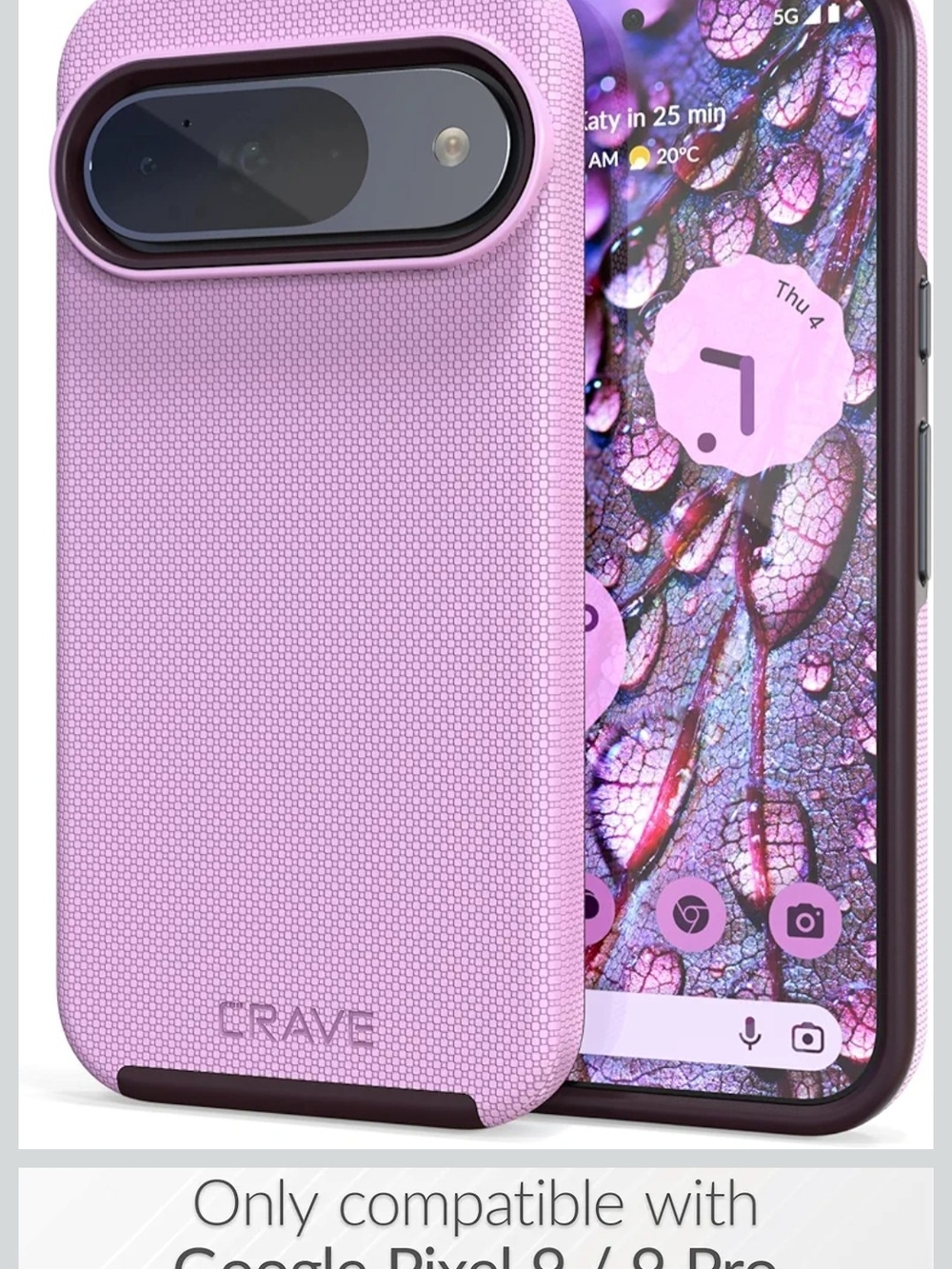 NEW Crave Pink Pixel 8 Pro Phone Case   Pk#6